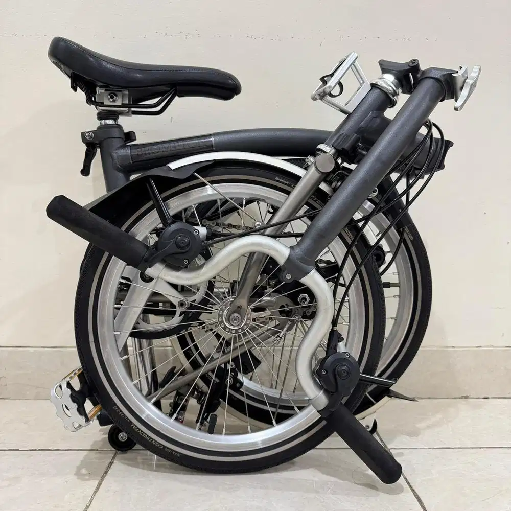 BROMPTON M6Lx GRAPHITE METALLIC 2020 - TITANIUM SUPERLIGHT