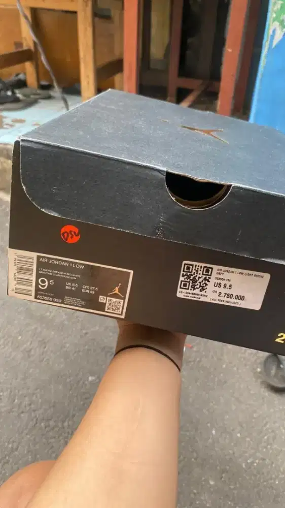 nike air jordan 1 low light smoke grey