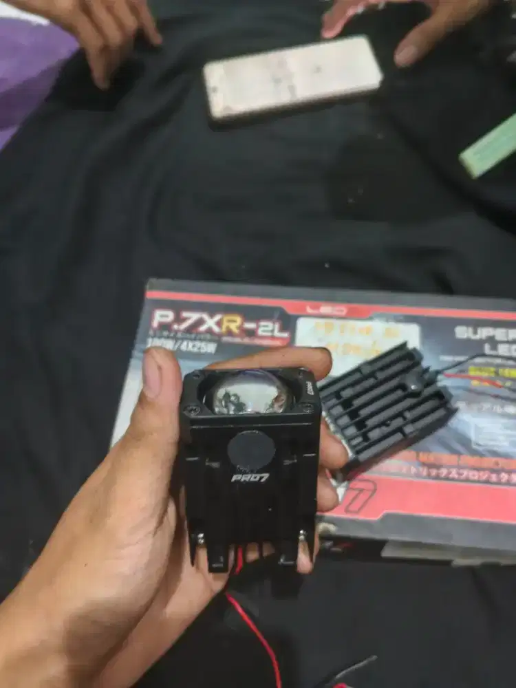 Lampu mobil/motor Mini proji PRO7