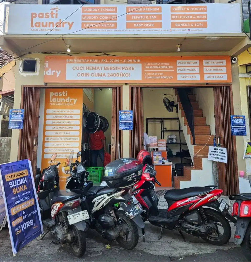 LOWONGAN KERJA KARYAWAN LAUNDRY DI MATRAMAN - JAKARTA TIMUR