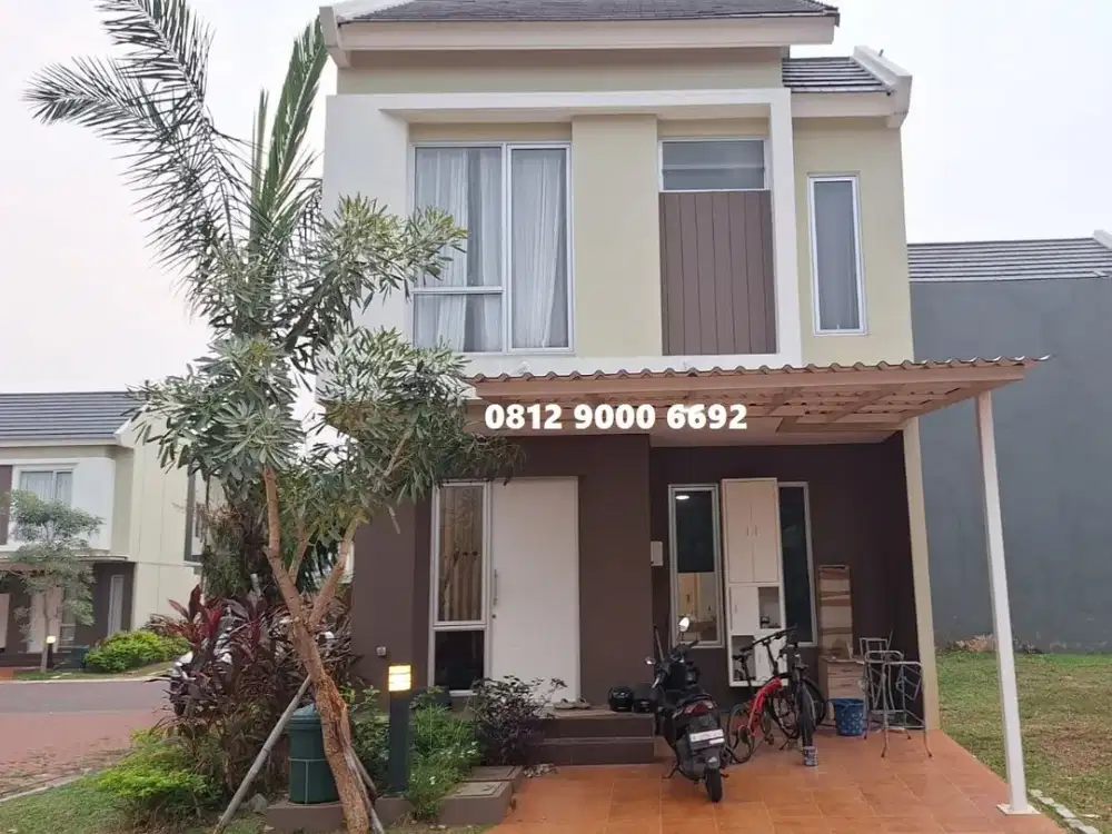 Jual Rumah 2 Lantai Zuma at Malibu Village Gading Serpong Tangerang