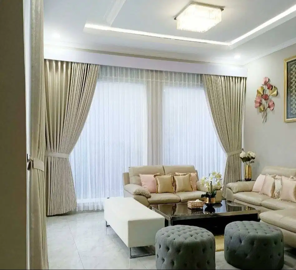Pesan Gorden Blackout Jendela Minimalis Model Terbaru Mewah Murah
