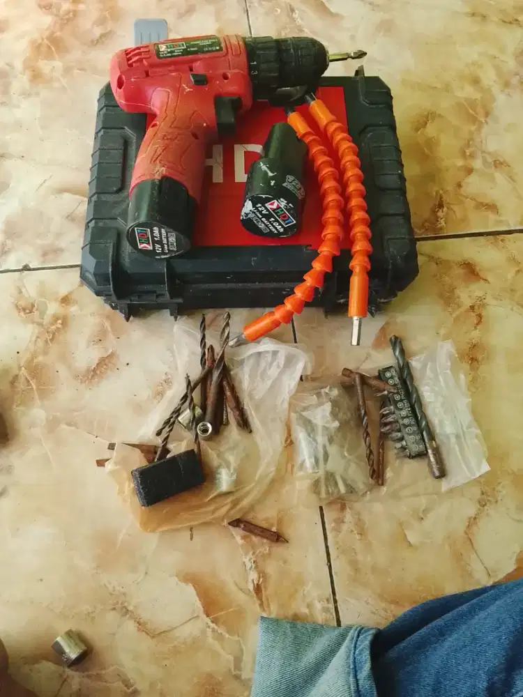 Mesin bor cas bekas.tp jarang di pakai karna belum dapat proyek