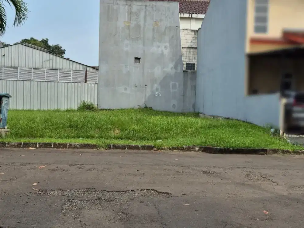 Dijual Tanah Kavling Kotak sudah sertifikat lokasi Anggrek Loka BSD Tangerang AL03