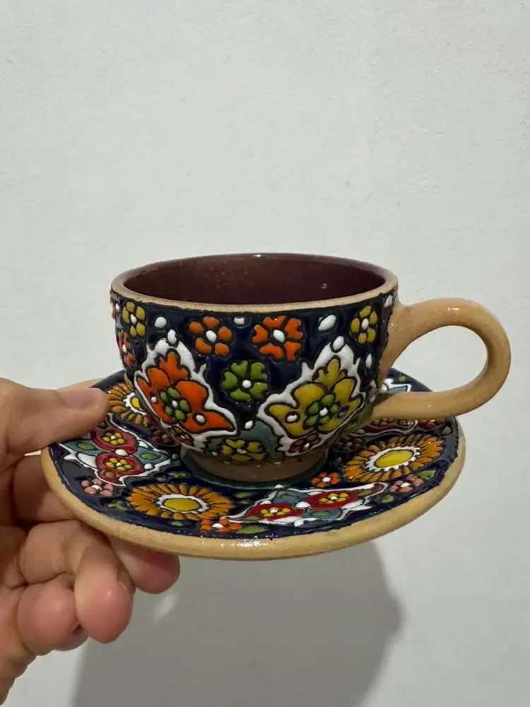 Dubai Handmade Cup Set Rare for Coffee or Tea