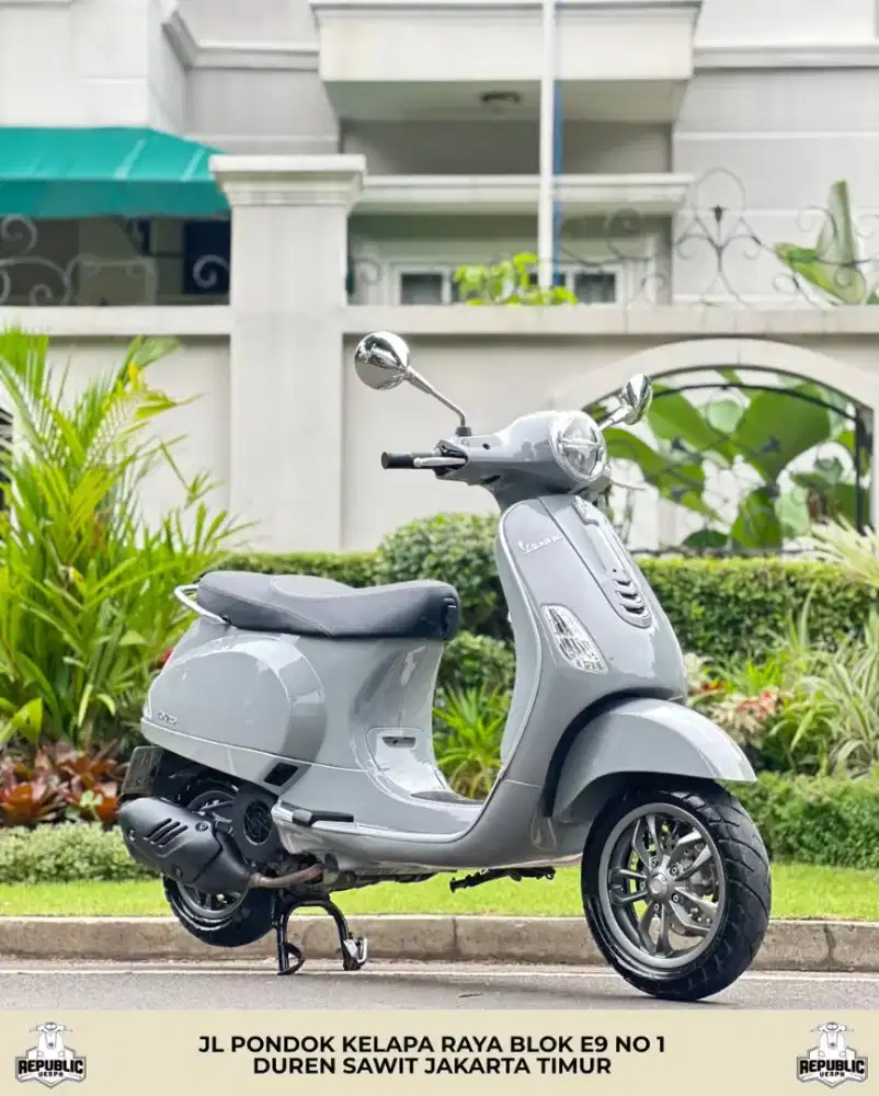 JUAL CEPAT PIAGGIO LX 125 IGET LED THN 2024 PERFECT CONDITION