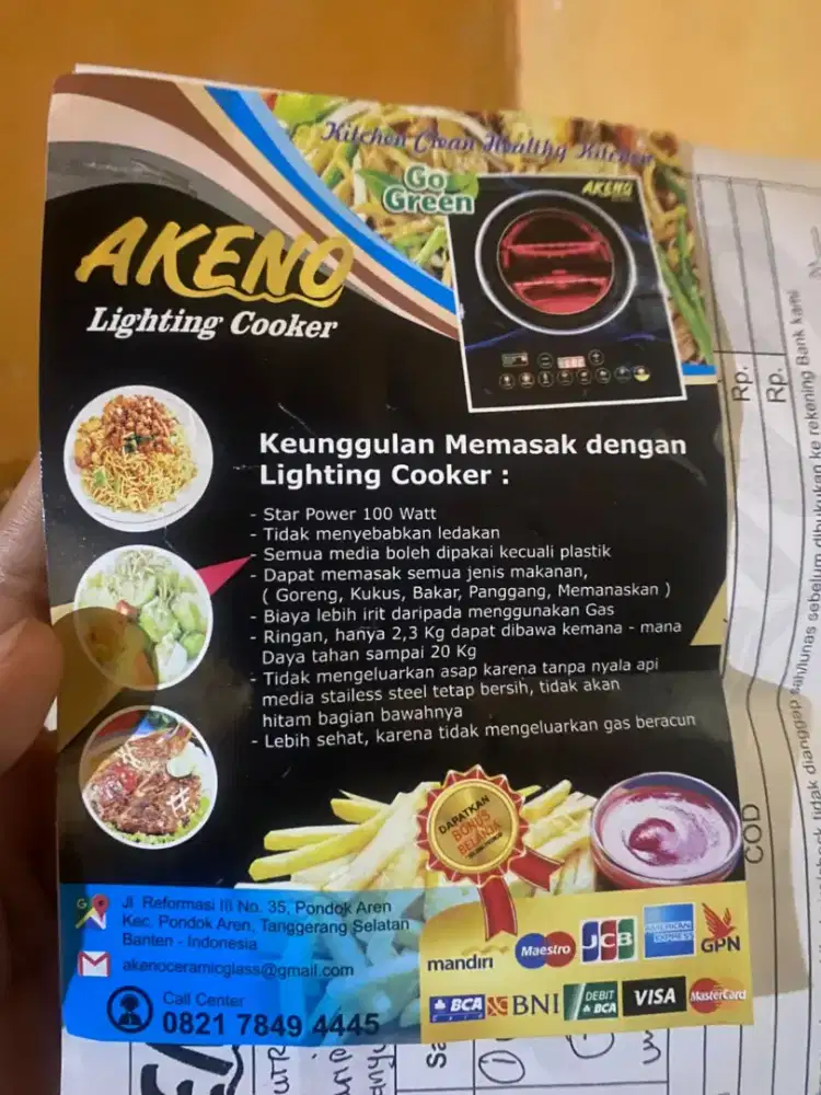 Kompor Listrik Baru