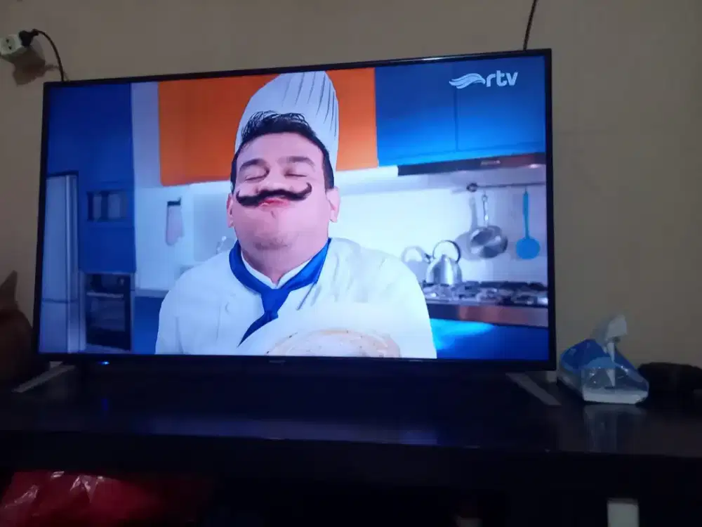 jual aja tv led sharp aquos 45 in lengkap