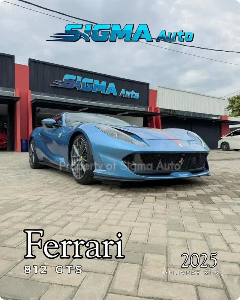 Ferrari 812 GTS 2025