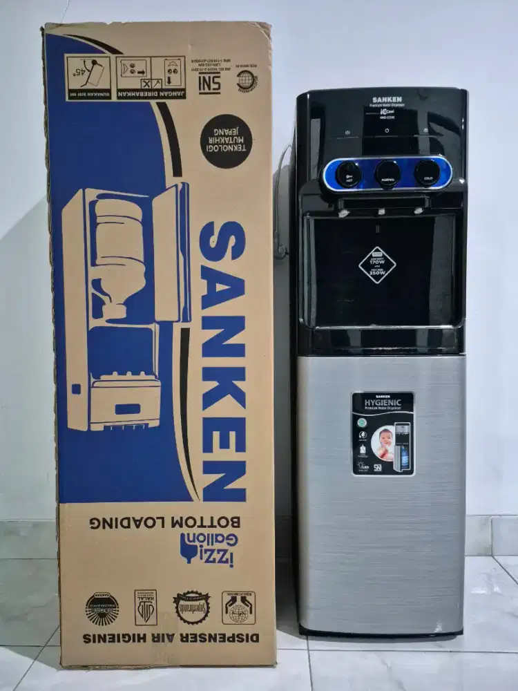 Dispenser Sanken HWD C533IC. Dispenser Galon Bawah. Fungsi Normal 100%