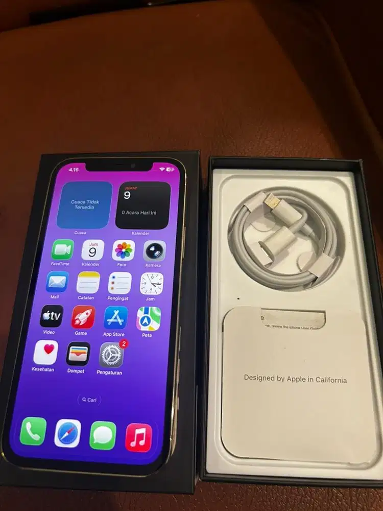 Iphone 12 Pro Gold 128 cukai aman permanen
