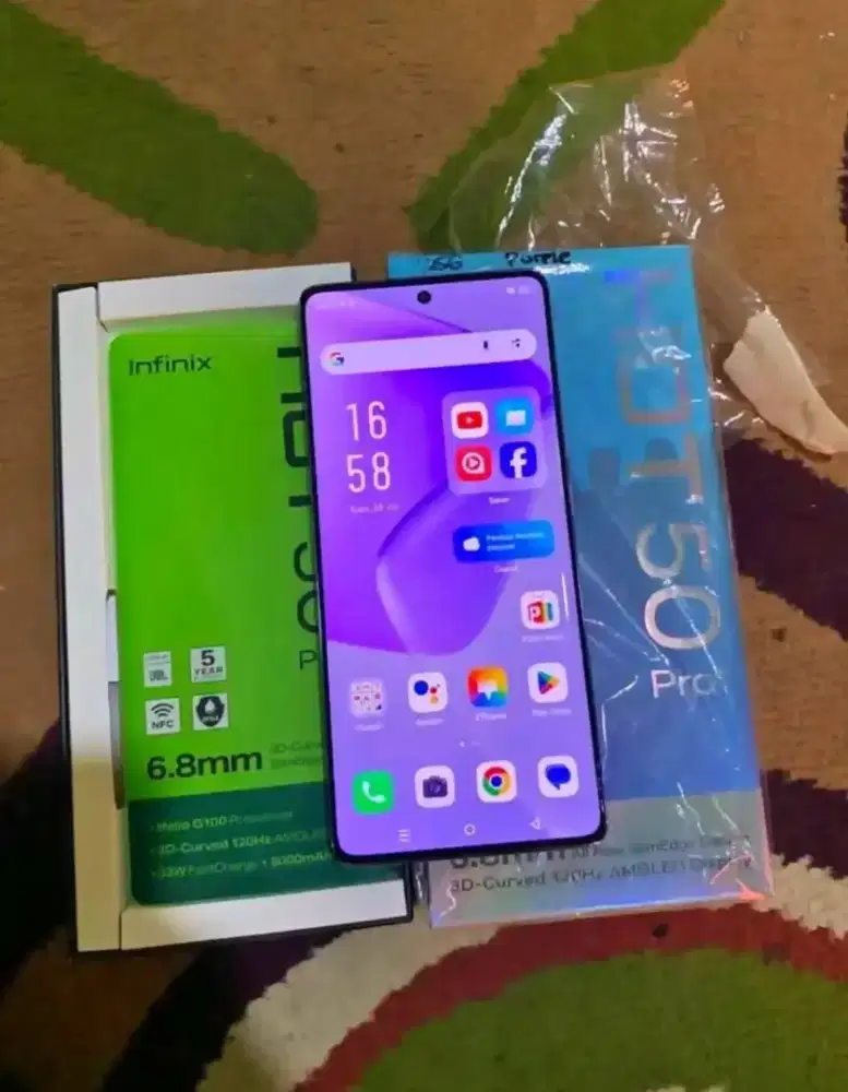 Infinix hot 50 pro plus 8/256Gb
