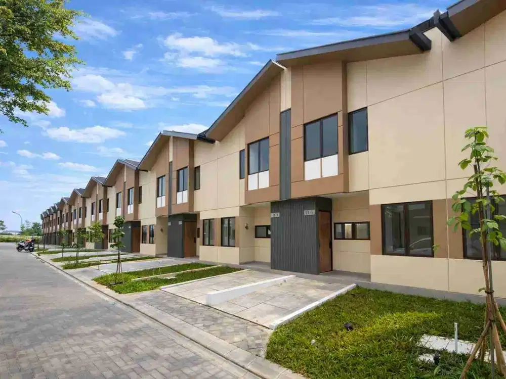 Dijual rumah Cikarang murah Tanpa DP cluster Ibuki Jababeka sport city