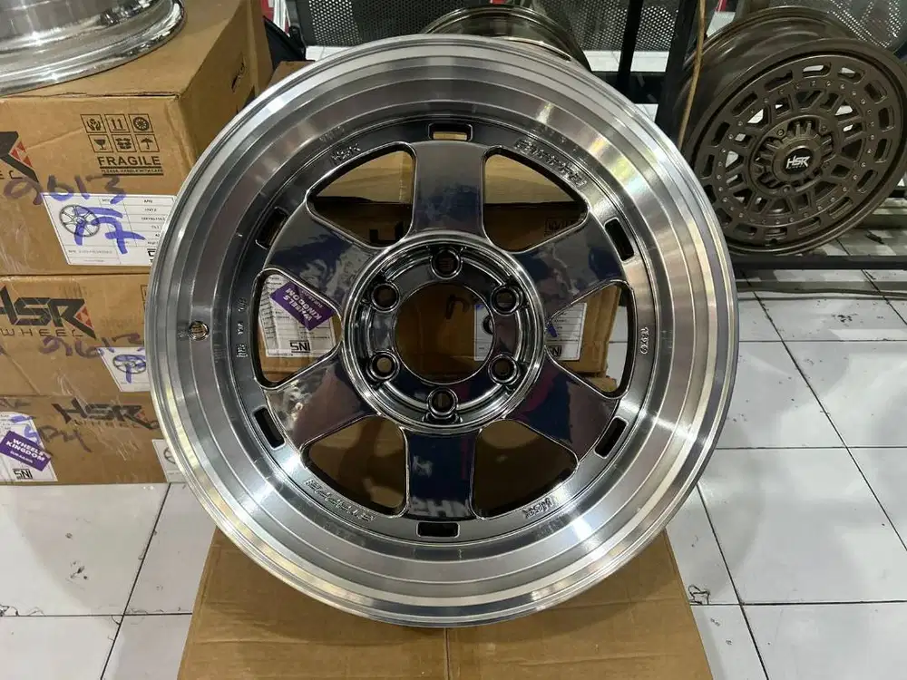 Velg R18 velg samlong hsr original etappe pcd 6x139 Pajero Fortuner