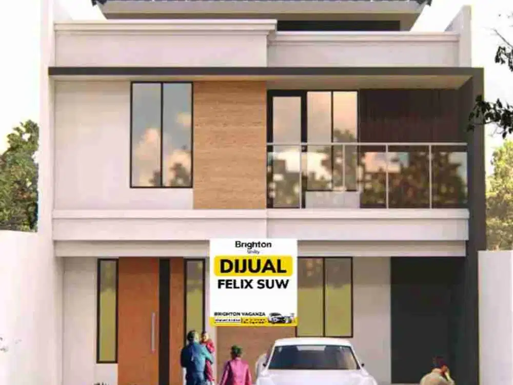 Jual Rumah Baru 2 Lt @ Gayungsari