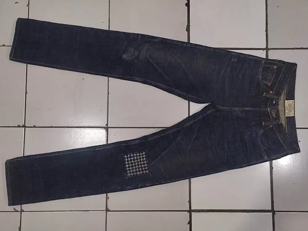 Celana jeans denim Oldblue dan jaket denim