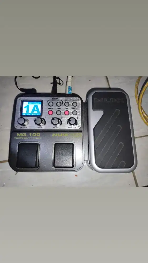 efek gitar nux mg 100 mantap nett