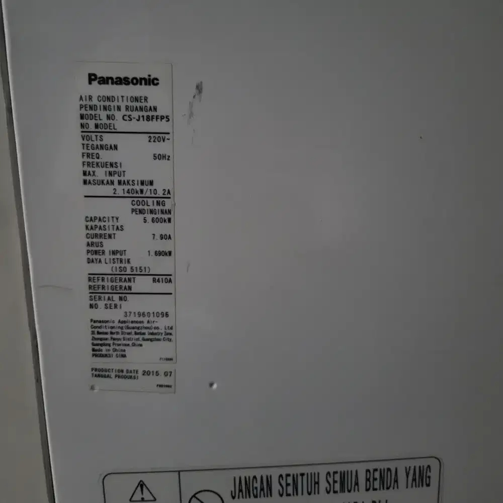 Jual AC Standing Panasonic 2 PK