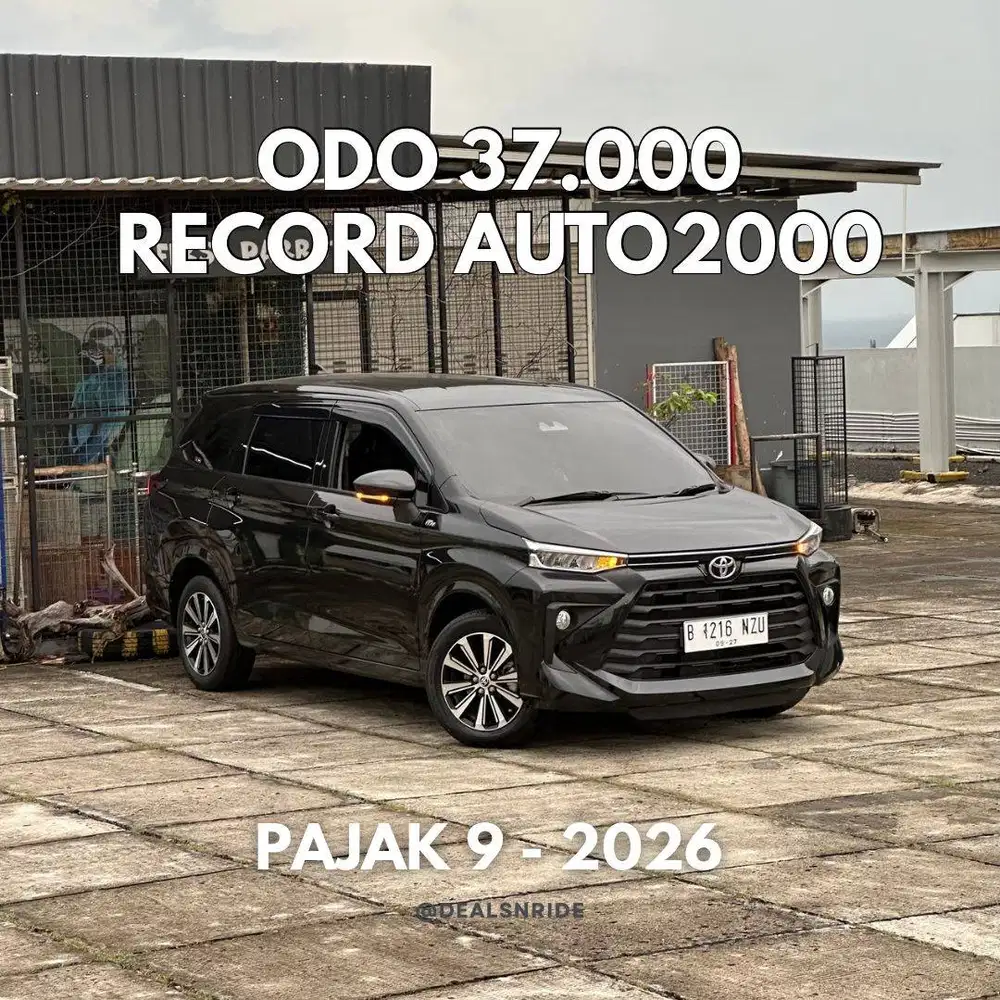KM 37.000 ANTIK !! PAJAK 9/2026 TOYOTA AVANZA G TSS 2022 MULUS BANGET