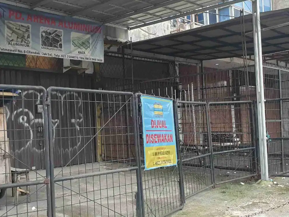 Ruko Fatmawati Jual Cepat ,Cocok Kantor