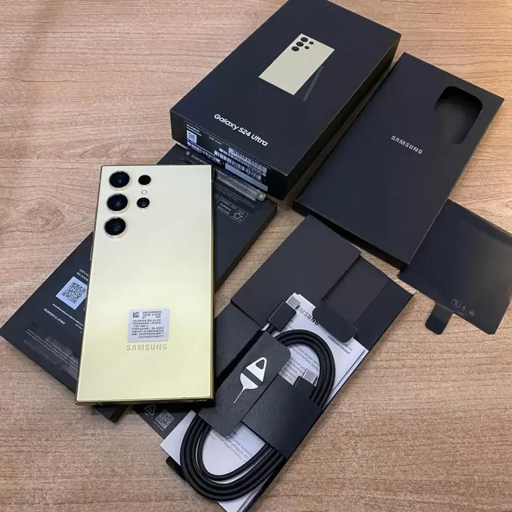 Samsung S24 Ultra 5G 256Gb Resmi Sein Fullset oryginal lengkap