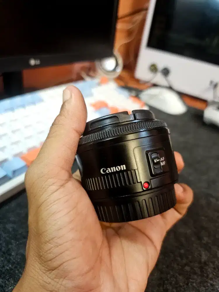 LENSA CANON FIX 50MM F1.8 II