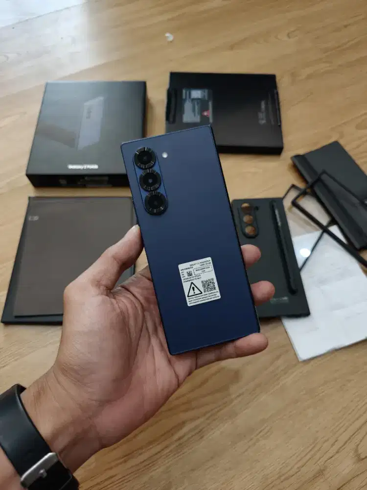 Samsung Z fold 6 5G 256Gb Resmi Sein Fullset oryginal lengkap