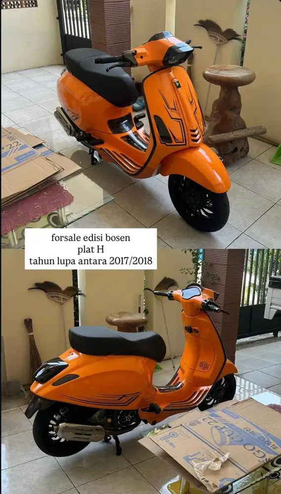 Vespa Sprint Oren full modif