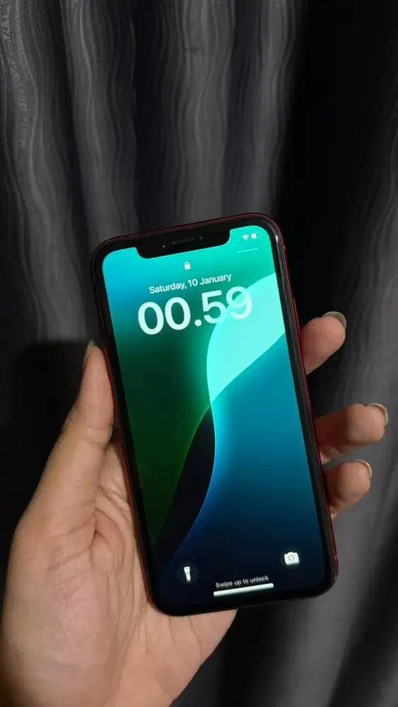 DIJUAL MURAH, IPHONE XR 128 GB RED (EX-IBOX)