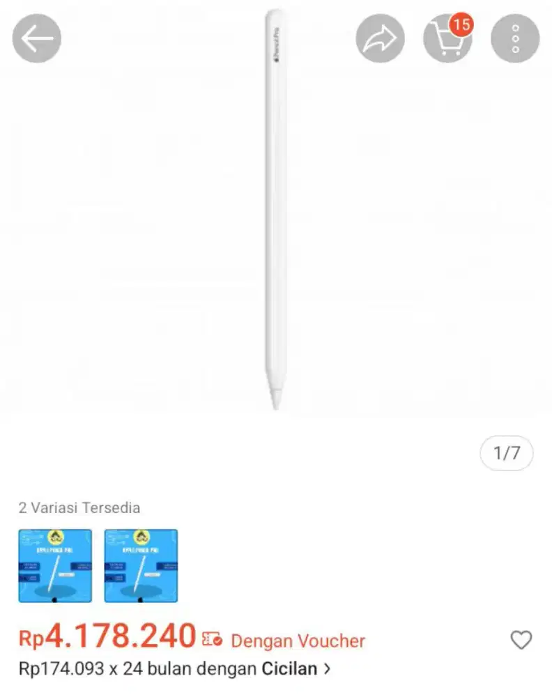 Apple Pencil Pro Magnetic Charging