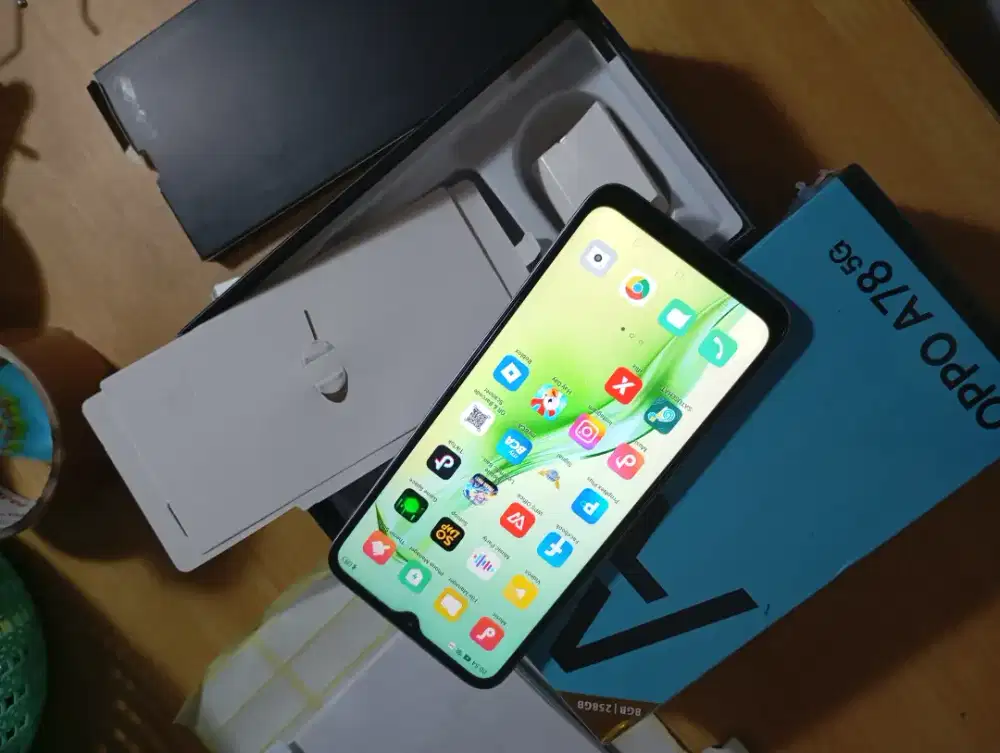 A78 5G 256gb bekas rasa BARU pemakaian pribadi