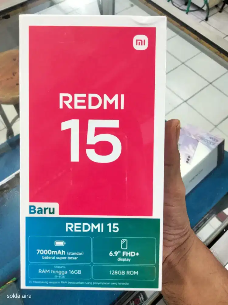 Xiaomi Redmi 15 ram 8/128 hitam