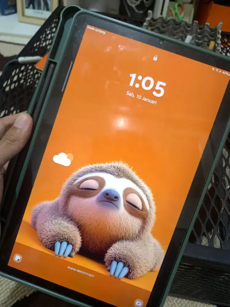 Samsung tab s6 lite ram 4/128 minusan