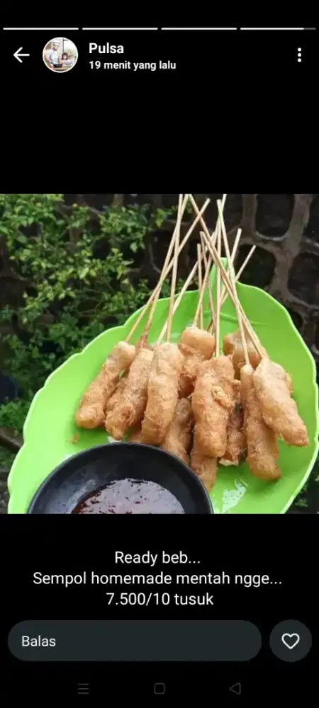 Sempol mentah dan mateng