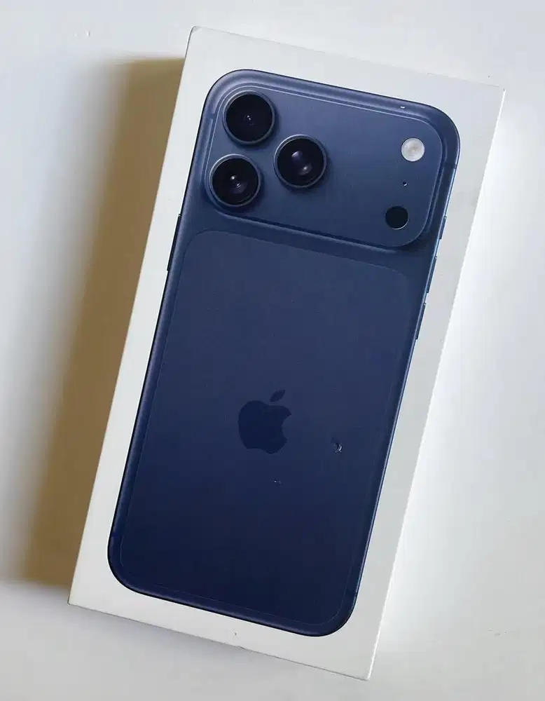 stock terbatas iphone 17 pro max 512gb blue garansi resmi ibox 12 bln