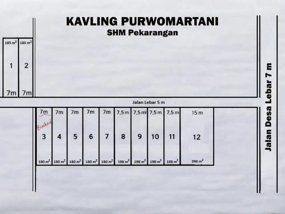 Tanah Kavling Purwomartani