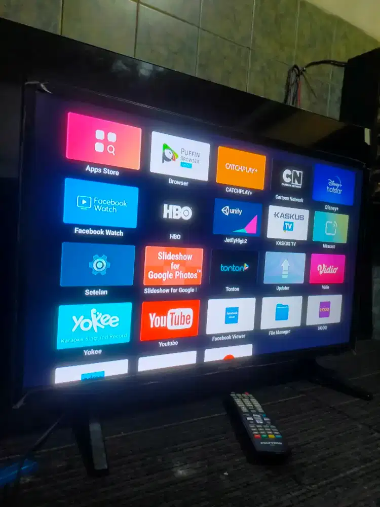 Jual Telvisi LED Polytron Smart Tv Youtube Siaran masih analog