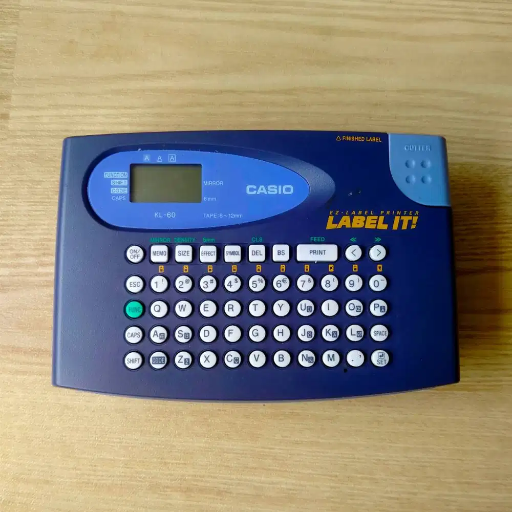 Mesin Label Label Printer CASIO KL 60 ORIGINAL