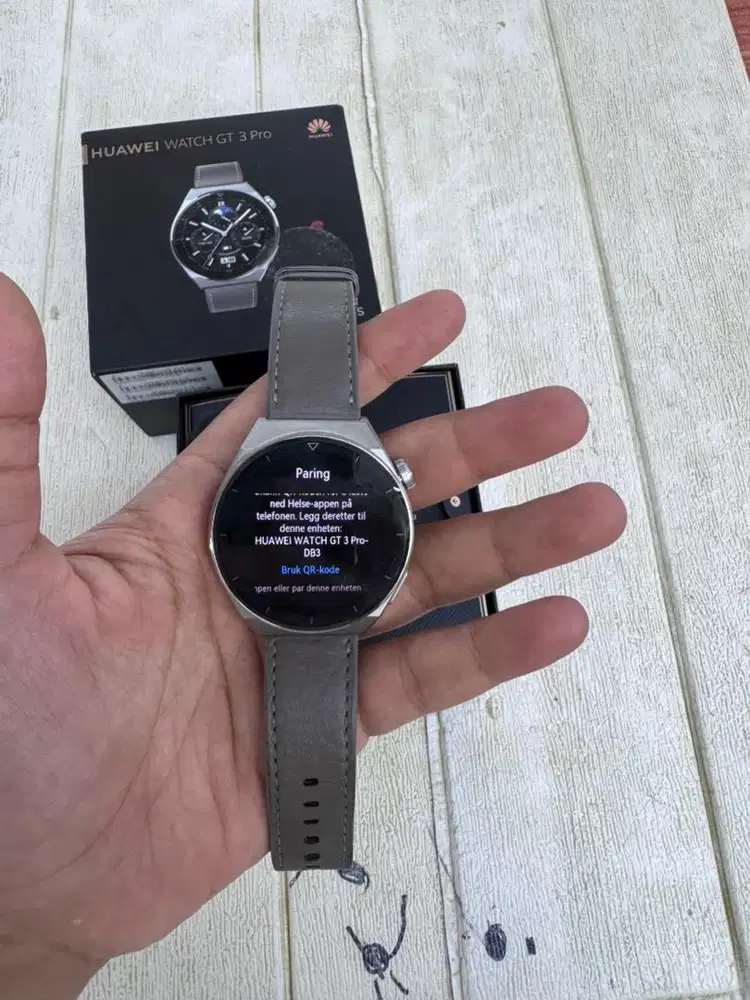 Huawei watch GT 3 pro 46mm original bekas garansi resmi