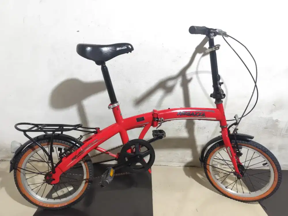 Sepeda lipat ukuran 16 siap pakai