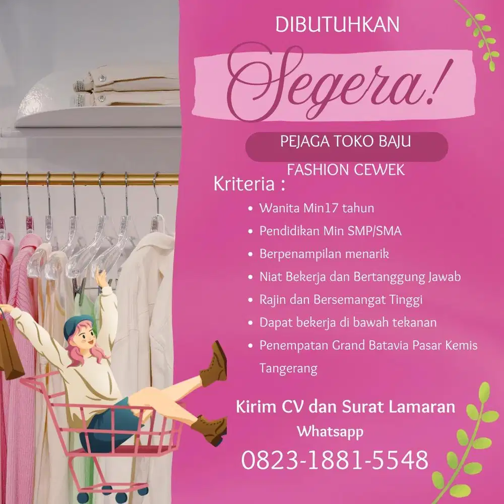 KARYAWAN TOKO BAJU