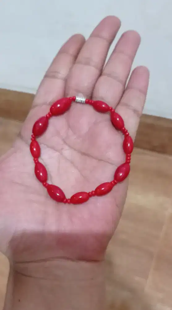 Gelang premium red unisex
