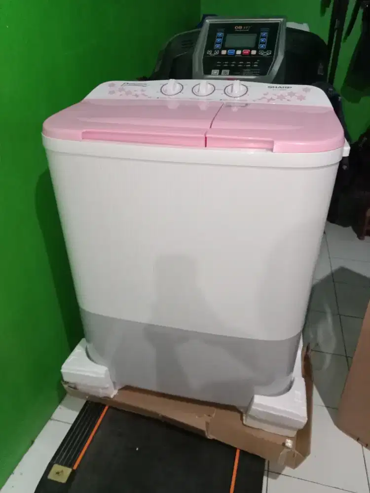 JUAL MESIN CUCI SHARP BARU 2 TABUNG