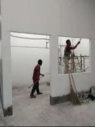 Pasang Plafon PVC + Gypsum + Kusen Alumunium ALUMINIUM PARTISI GYPSUM