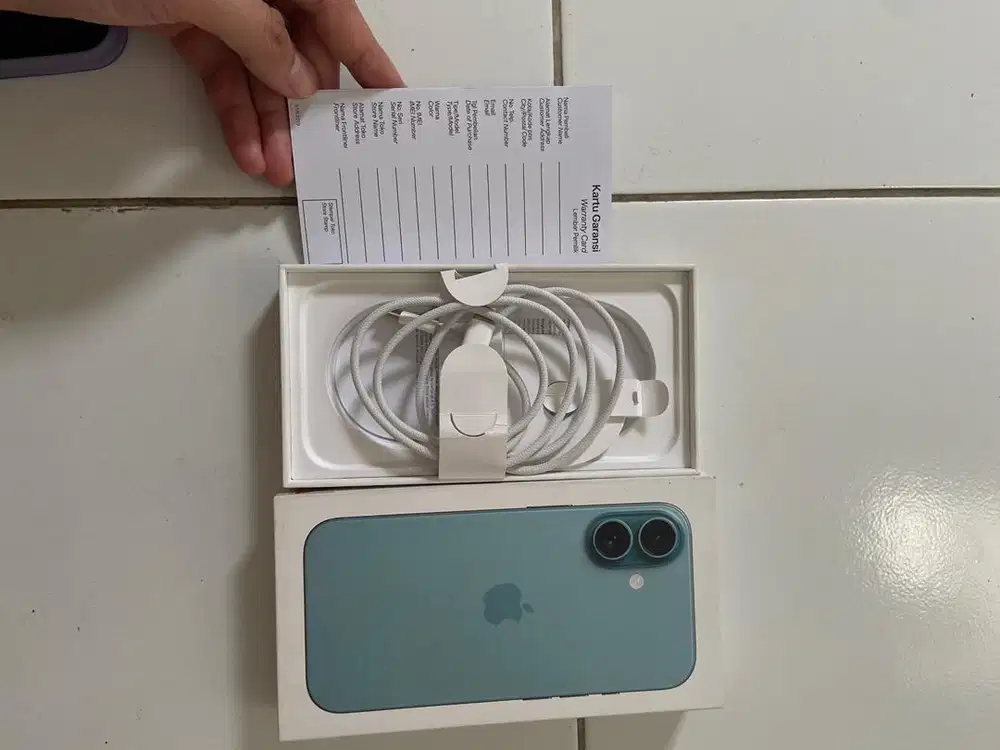 Jual Iphone 16 128Gb Garansi Resmi