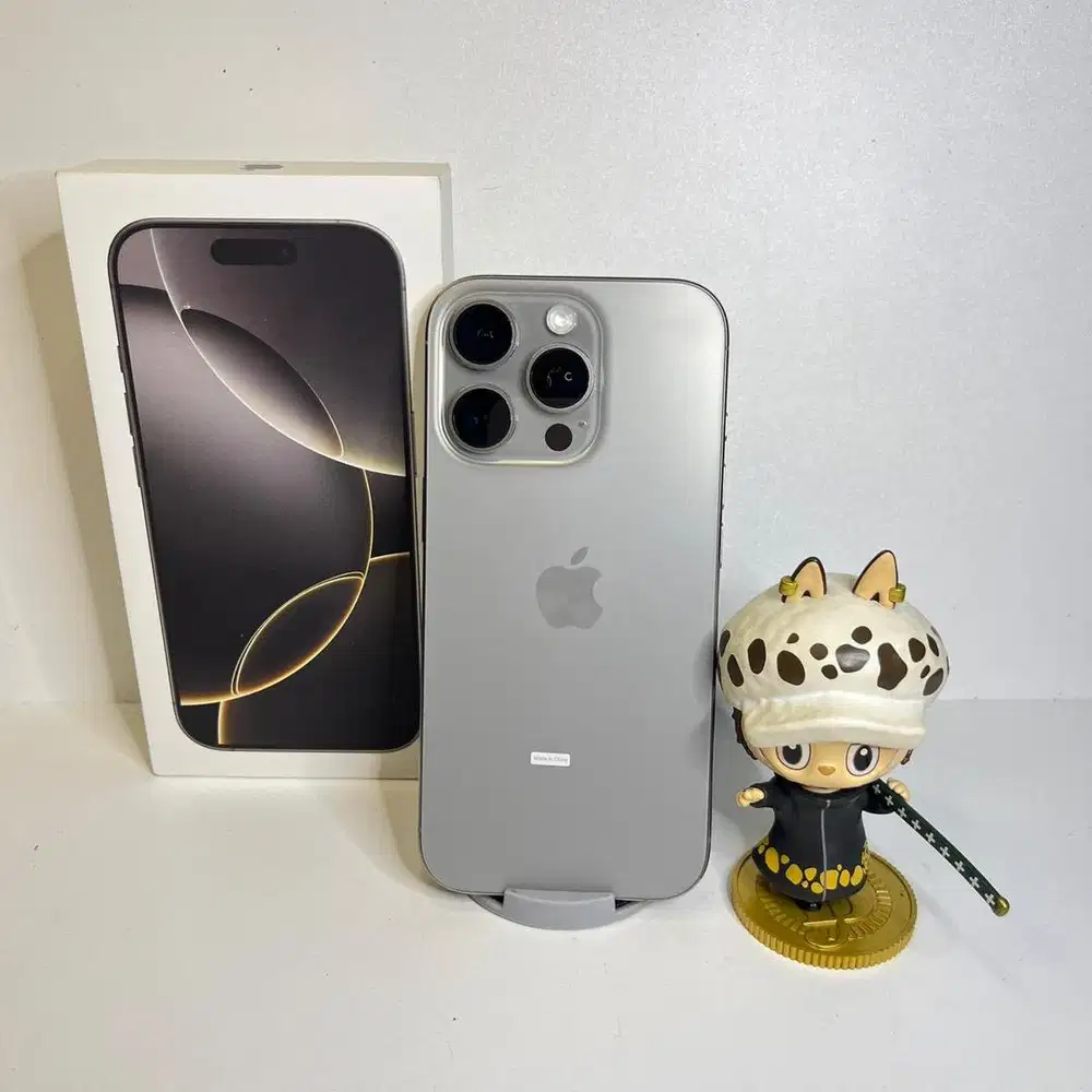 Iphone 16 pro 256gb ibox natural titanium garansi on