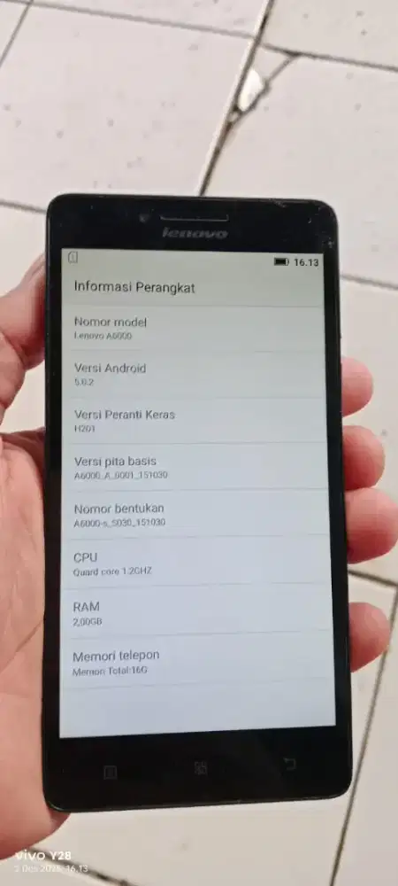 Lenovo A6000 2/16 pmkyan ja