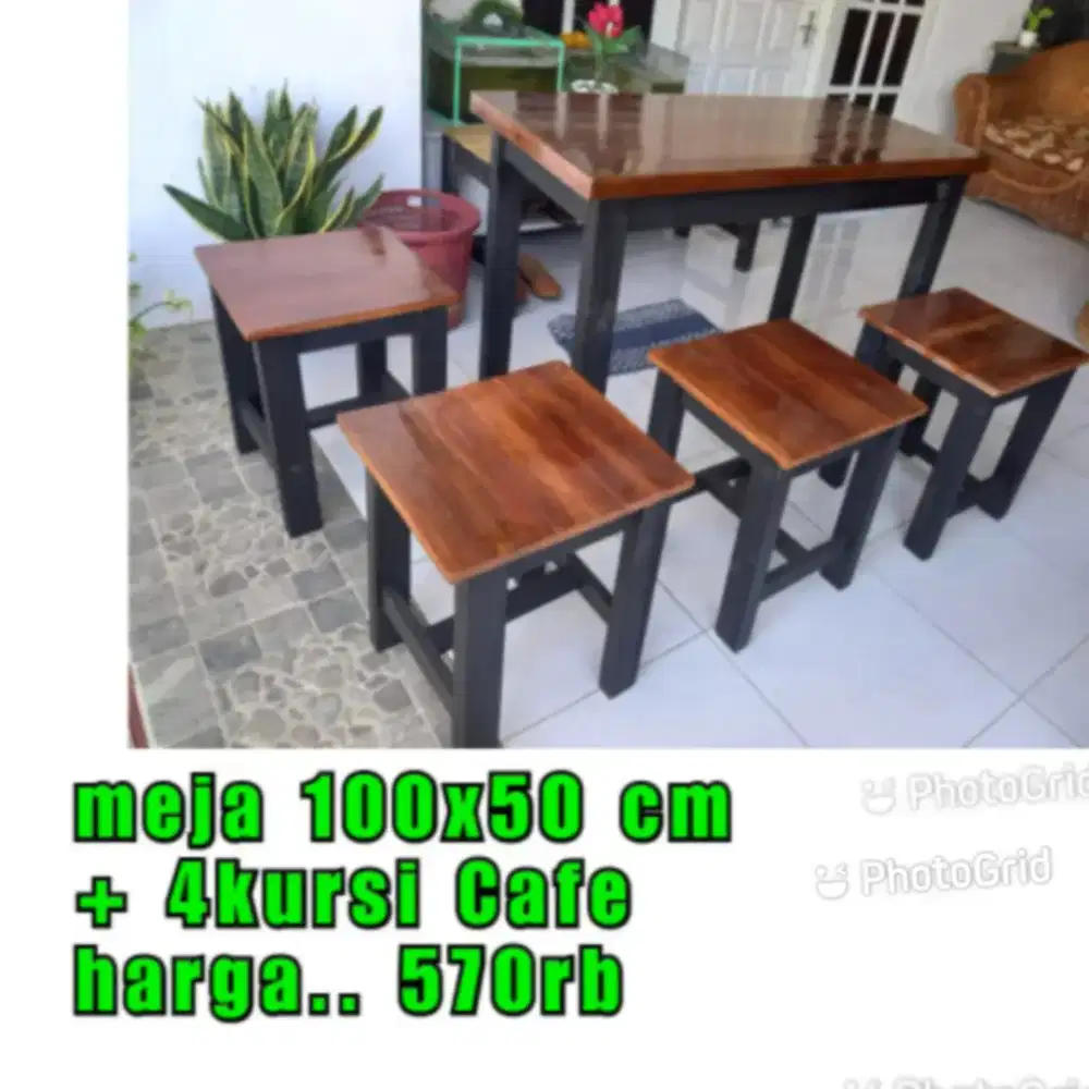 Meja belajar, meja warung makan, meja kompor dapur, meja kost kios
