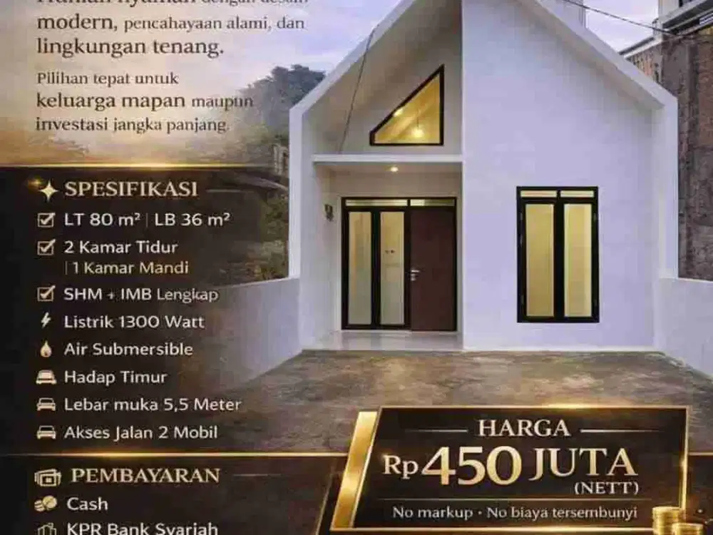Siap Huni Cihanjuang 400jtaan