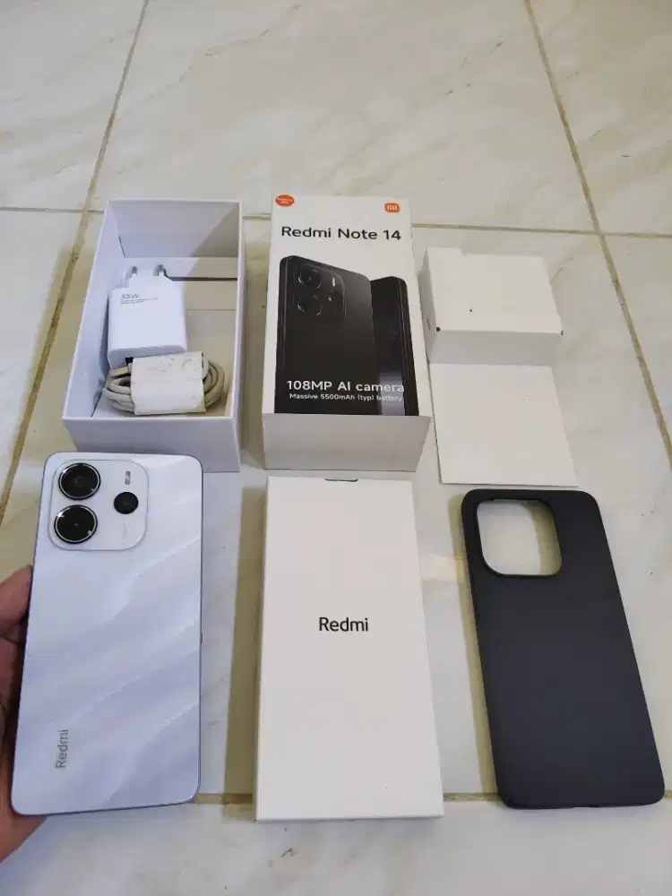 Redmi note 14 8/256 resmi Indonesia